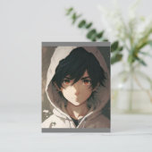 Carte Postale peintures murales Anime Boy Posters (Debout devant)
