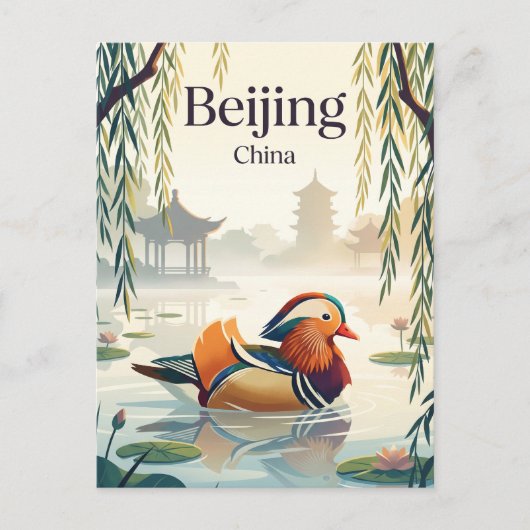 Carte Postale Pékin Chine (Devant)