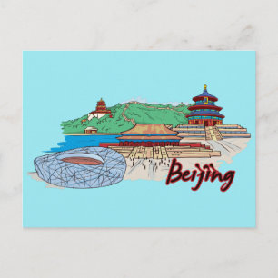 Carte Postale Pékin, Chine Célèbre