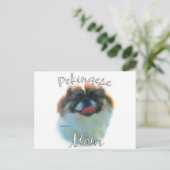 Carte Postale Pekingese Maman 2 (Debout devant)
