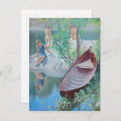 Carte Postale Pekka Halonen Didyll été Kesäidylliä (Devant / Derrière)