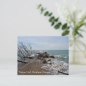 Carte Postale Pelee Point, Sud de l'Ontario (Debout devant)