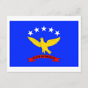 Carte Postale Peleliu Flag