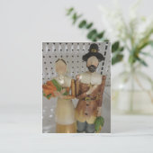 Carte Postale Pèlerin Couple (Debout devant)