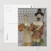 Carte Postale Pèlerin Couple (Devant / Derrière)