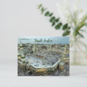 Carte Postale Pèlerinage à la Kaaba à La Mecque Arabie Saoudite (Debout devant)