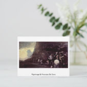 Carte Postale Pèlerinage De Francisco De Goya (Debout devant)
