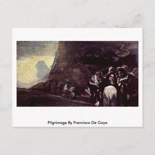Carte Postale Pèlerinage De Francisco De Goya (Devant)