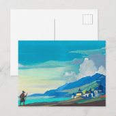 Carte Postale Pèlerinage de la ville radiante par Nicholas Roeri (Devant / Derrière)