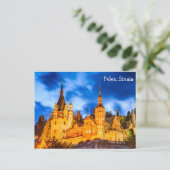 Carte postale Peles, Sinaia (Debout devant)