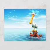 Carte Postale Pélican (Devant)