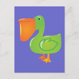 Carte Postale Pélican