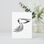 Carte Postale Pélican (Debout devant)