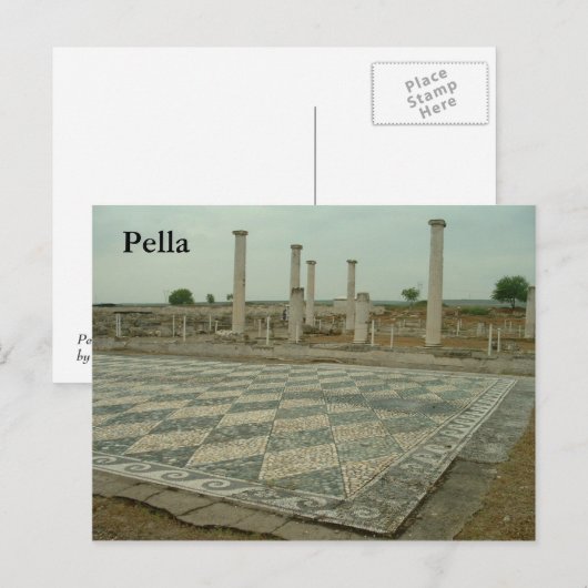 Carte Postale Pella (Devant / Derrière)