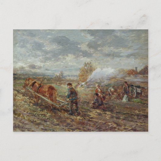 Carte Postale Pellage hivernal (Devant)