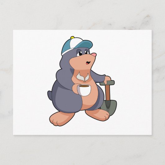 Carte Postale Pelle à taupe (Devant)