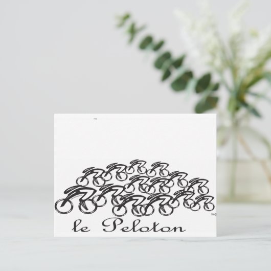 Carte Postale Peloton (Debout devant)