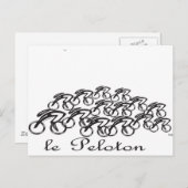 Carte Postale Peloton (Devant / Derrière)