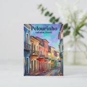 Carte Postale Pelourinho Brésil (Debout devant)