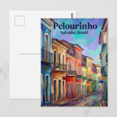 Carte Postale Pelourinho Brésil (Devant / Derrière)