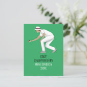 Carte Postale Pelouse Bowls (Debout devant)