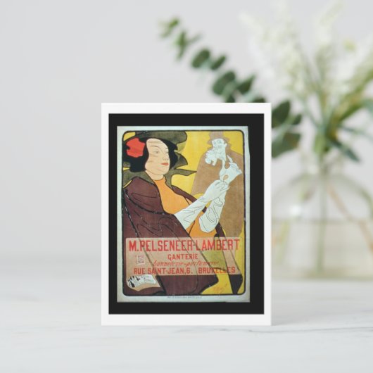 Carte Postale 'Pelseneer-Lambert Glove Makers, Millinery et Per (Debout devant)