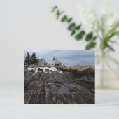 Carte Postale Pemaquid point Lighthouse (Debout devant)
