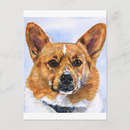 Carte Postale Pembroke Welsh Corgi (Devant)