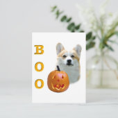 Carte Postale Pembroke Welsh Corgi Boo (Debout devant)