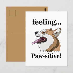 Carte Postale Pembroke Welsh Corgi Cute Dog