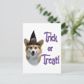 Carte Postale Pembroke Welsh Corgi Trick (Debout devant)