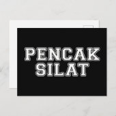 Carte Postale Pencak Silat (Devant / Derrière)
