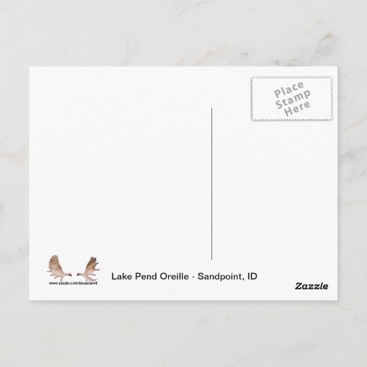 Carte Postale Pend Oreille (Dos)