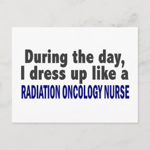 Carte Postale Pendant La Journée Radiation Oncologie Infirmière