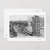 Carte Postale Pendleton, Oregon Main Street View Photographie (Devant / Derrière)