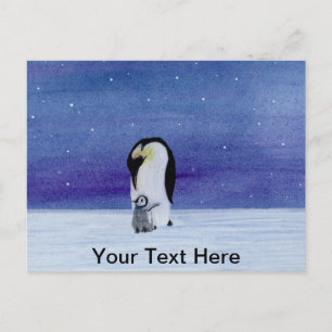 Carte Postale Penguin