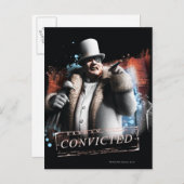 Carte Postale Penguin - Condamné (Devant / Derrière)