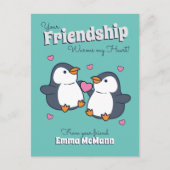 Carte postale Penguin Friendship Valentine (Devant)