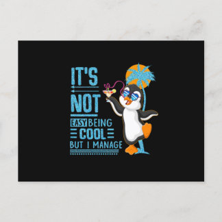 Carte Postale Penguin Lover