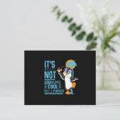 Carte Postale Penguin Lover (Debout devant)