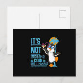 Carte Postale Penguin Lover (Devant / Derrière)