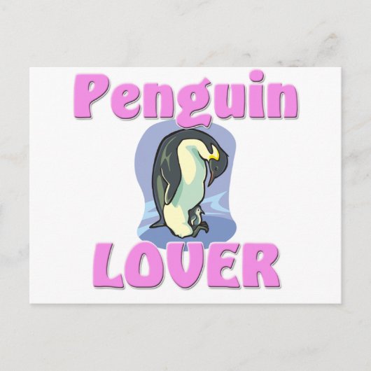 Carte Postale Penguin Lover (Devant)