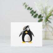 Carte Postale Penguin tux linux image (Debout devant)
