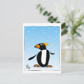 Carte postale Penguin Winter (Debout devant)