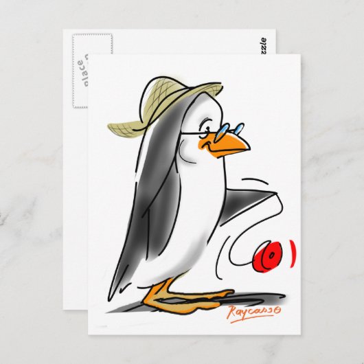 Carte Postale PeNgUiN YoYo (Devant / Derrière)