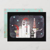 Carte postale Penguins (Devant / Derrière)