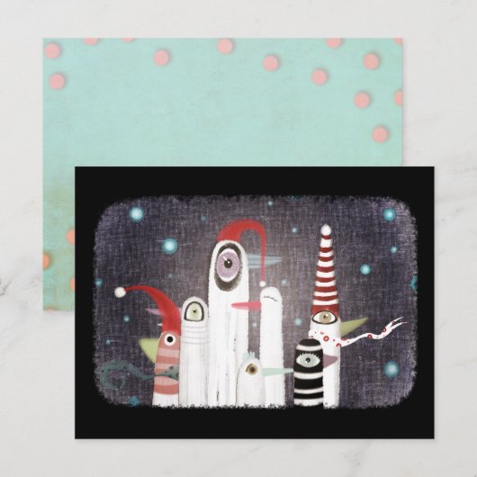 Carte postale Penguins (Devant / Derrière)