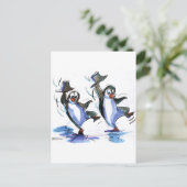 Carte Postale PeNgUiNs DaNciN (Debout devant)