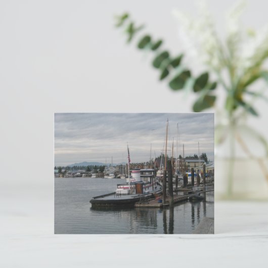 Carte Postale Péniche de La Conner (Debout devant)