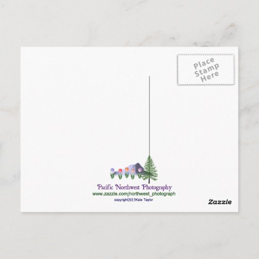 Carte Postale Péniche de La Conner (Dos)